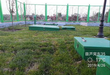 天津某农村地埋式一体化处理设备
